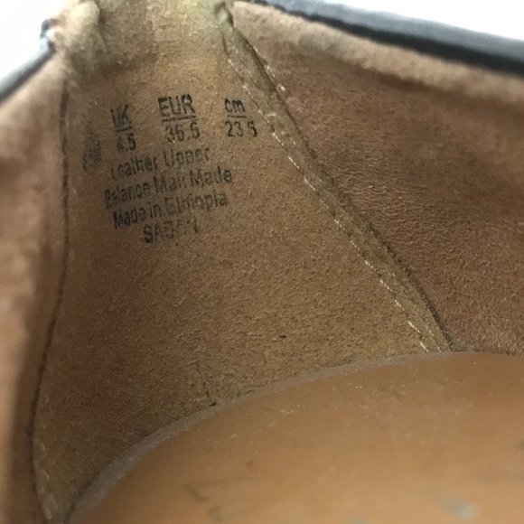 Naturalizer Black Leather Loafer Flats Shoes US 6.5 - Picture 8 of 8